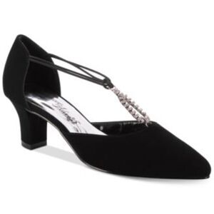 Easy Street Alive 5 Black Lamy Moonlight Evening Pumps 8.5M NWT